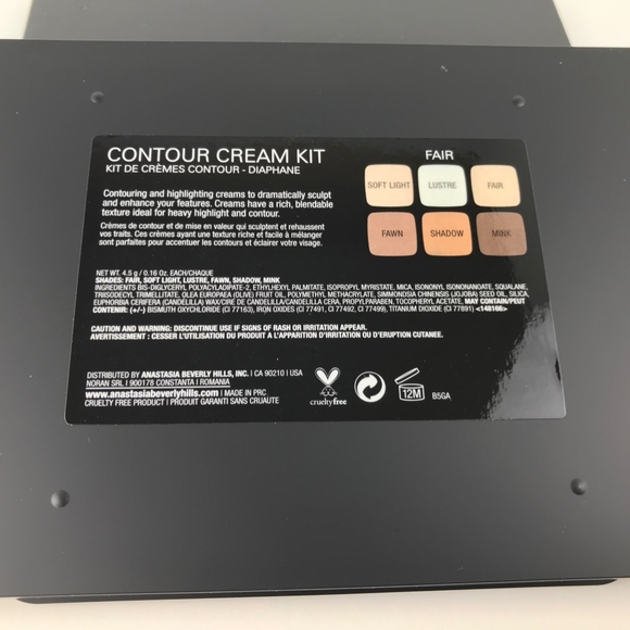 ABH Contour Cream Kit Contouring Makeup FAIR - Picture 4 of 5